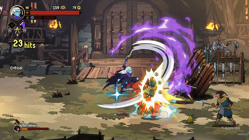 2025 The sword-wielding Galandra in Absolum, one of the best games of the year.