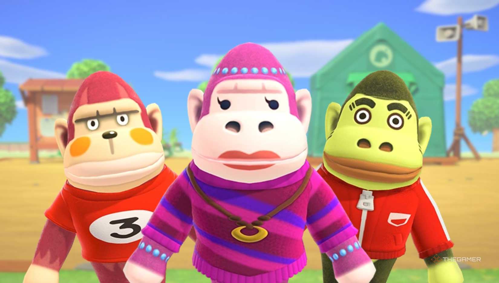 Gorillas in Animal Crossing_ New Horizons