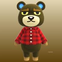 Grizzly in Animal Crossing New Horizons