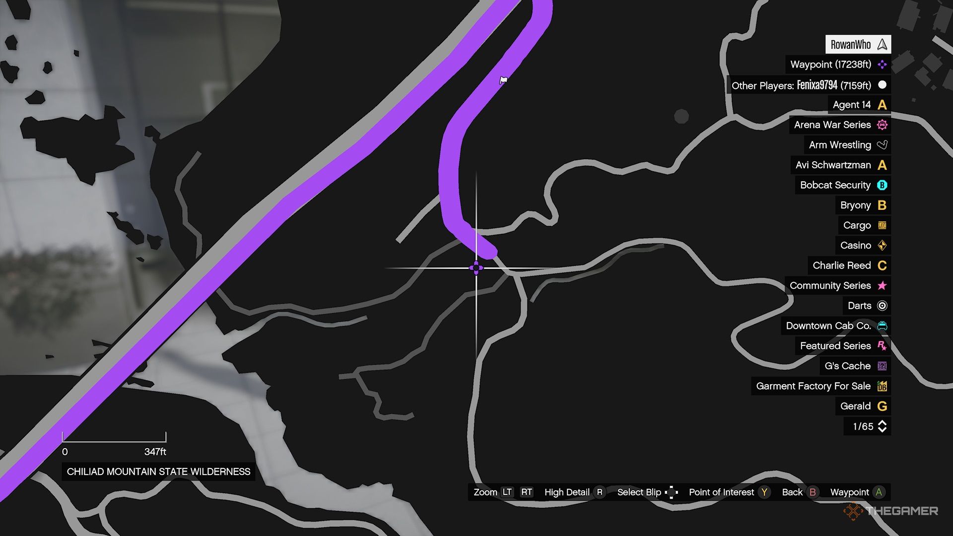 GTA Online tent clue location.
