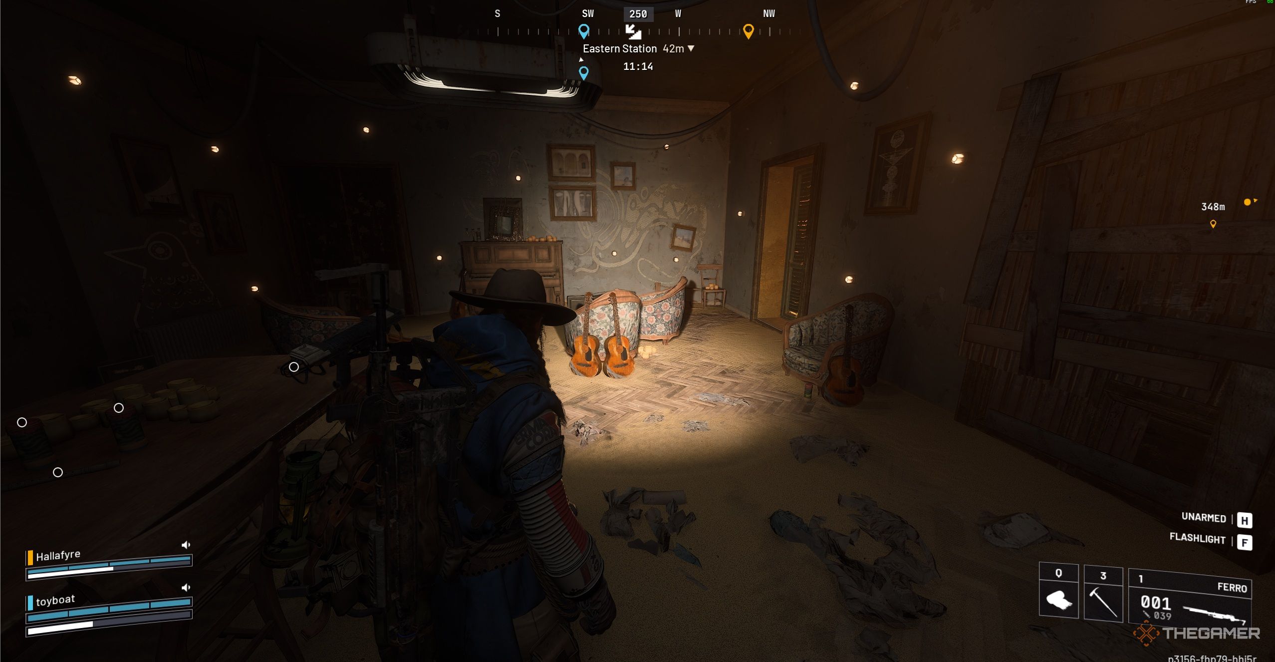 Guitars on the floor in Arc Raiders.