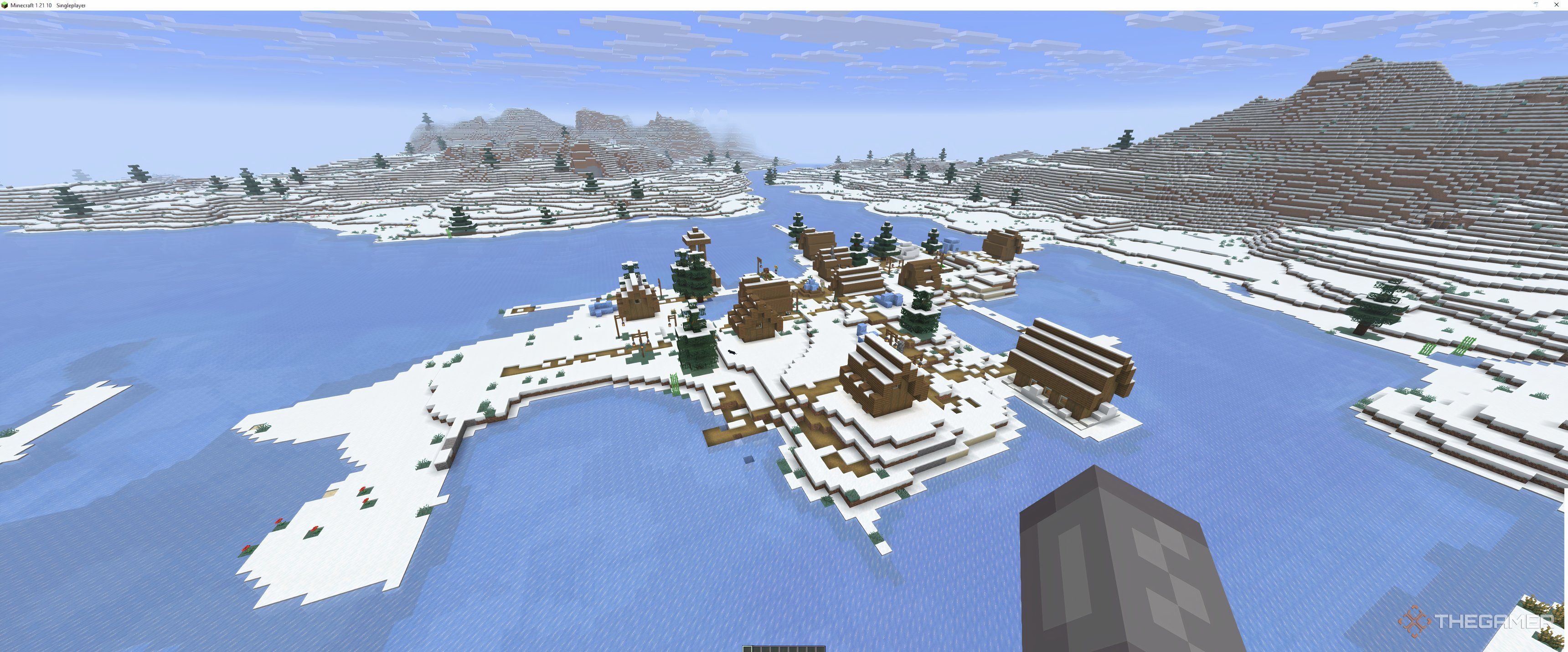 Best Minecraft Seeds For Building In Snowy Biomes