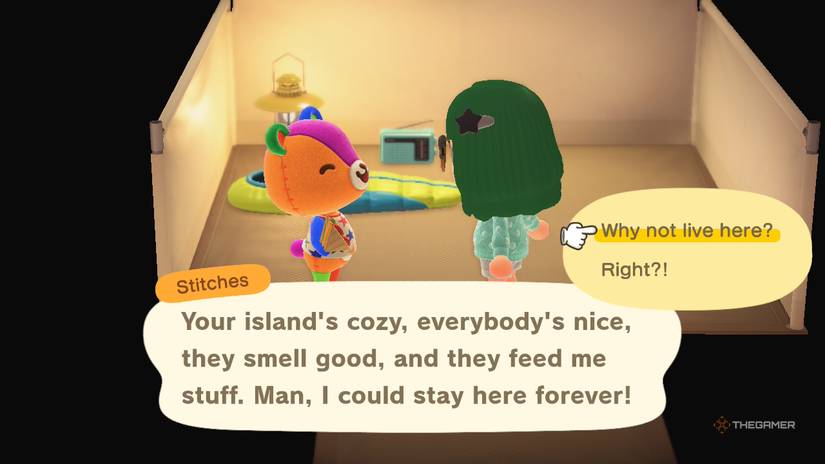 Animal Crossing New Horizons invites Stitch to your island.