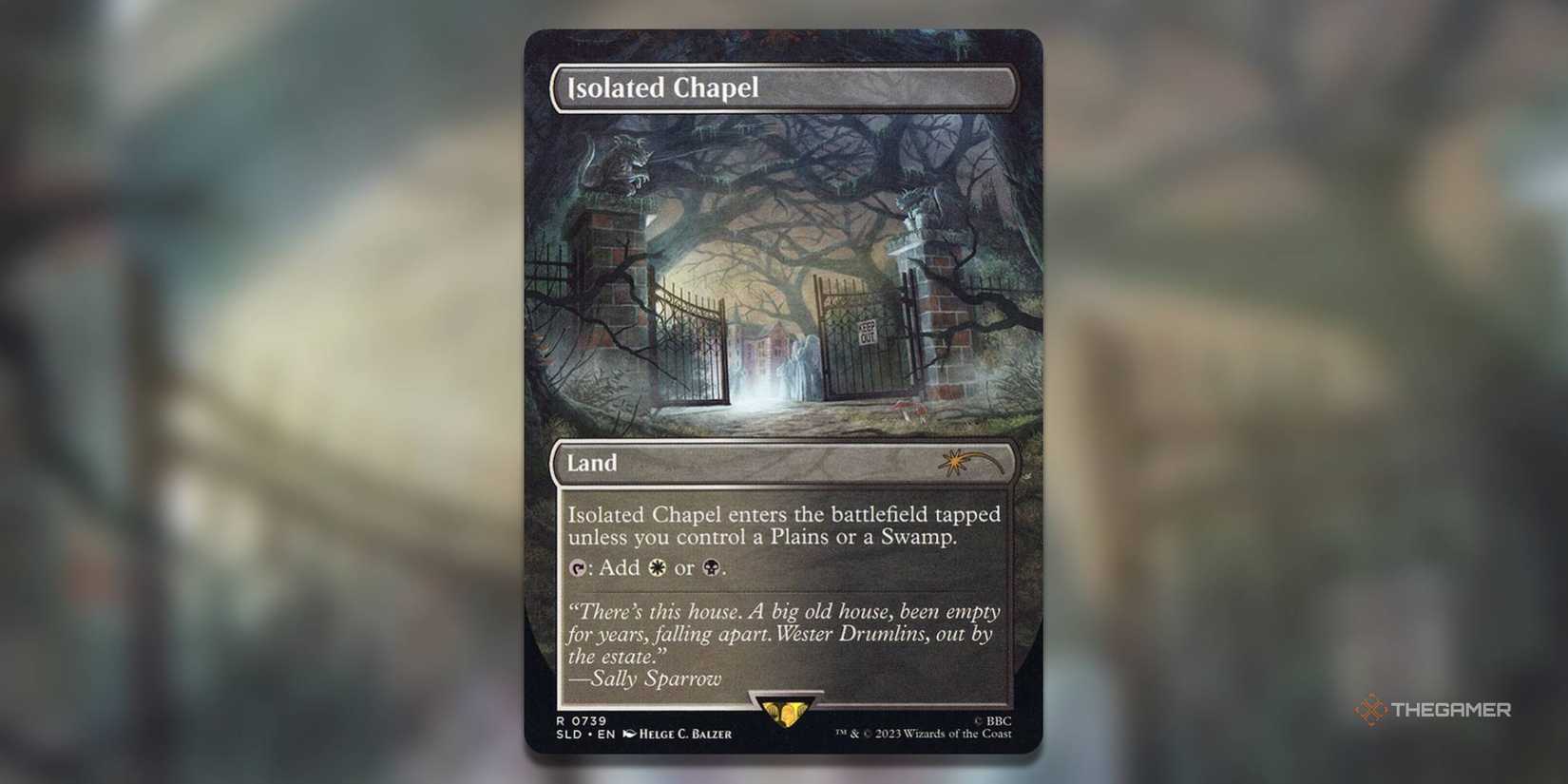 Isolated chapel SLD Doctor Who Weeping Angels