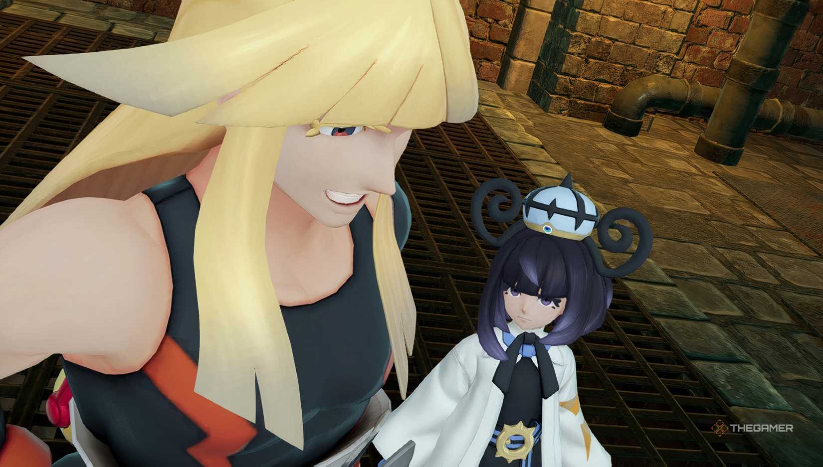 Ivor and Gwynn in Pokemon Legends_ ZA