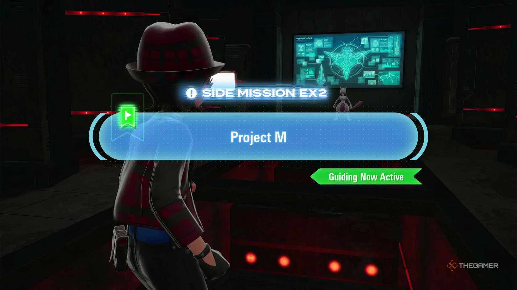 Mewtwo, who appears in Pokémon Legends ZA, begins the Project M side mission.