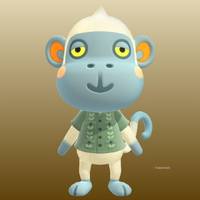 Monty in Animal Crossing New Horizons