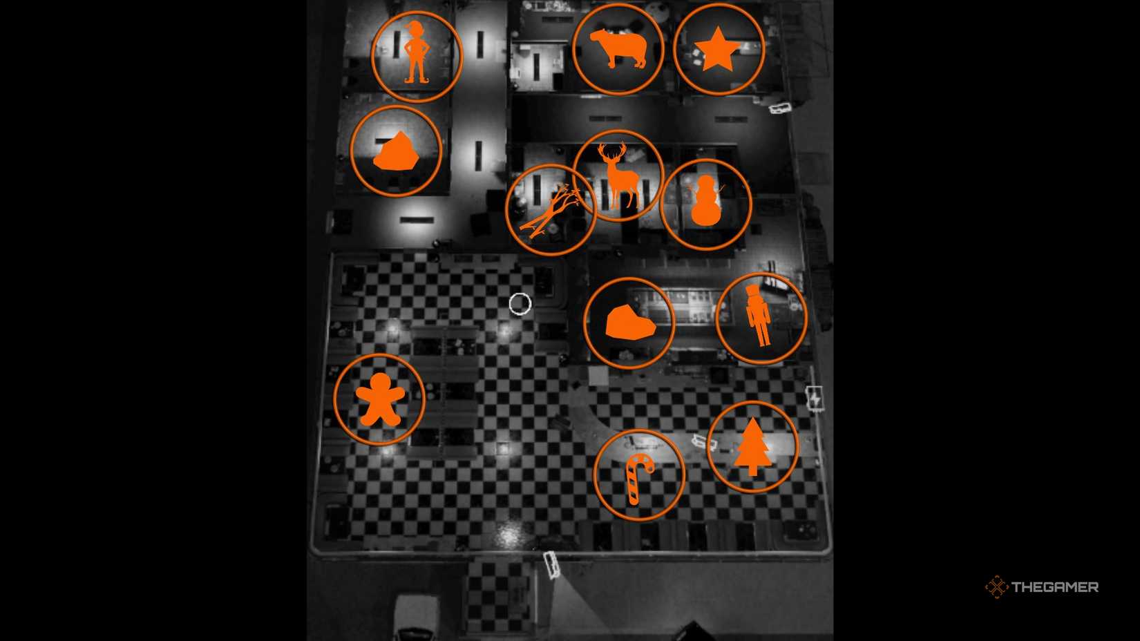 All Krampus Present spawn locations in Phasmophobia on Nell's Diner.