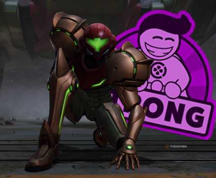 samus next to the opencritic strong badge.