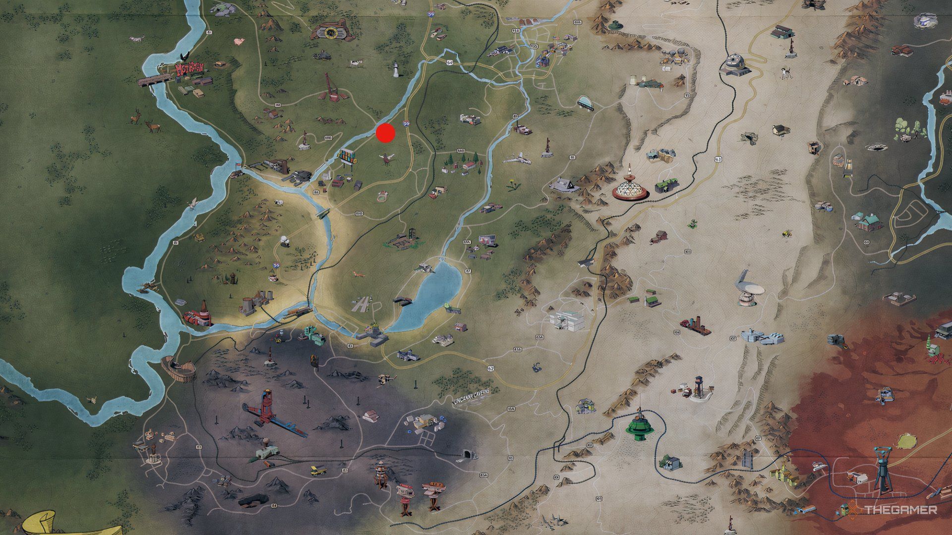 Overseer Log 1 location in Fallout 76.