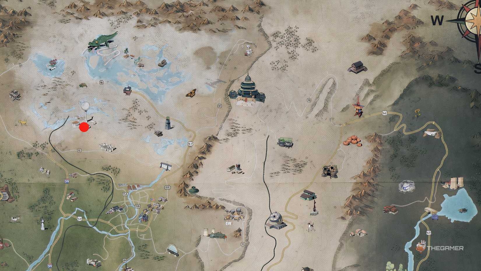 Location of Overseer Log 12 in Fallout 76.