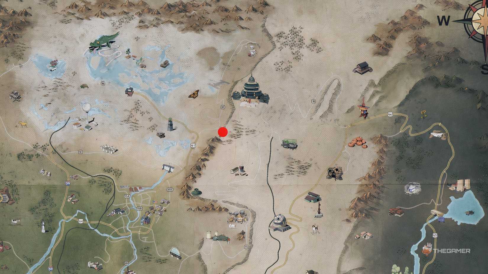 Location of Overseer Log 14 in Fallout 76.