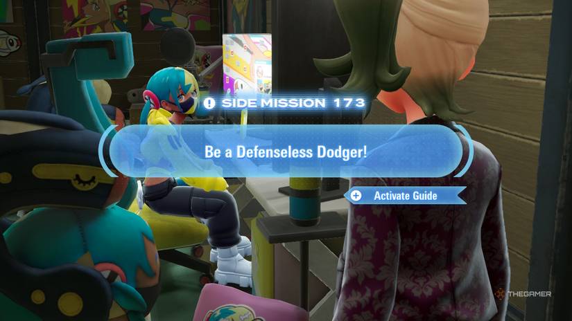 The Defenseless Dodger side mission Start in Pokemon Legends: Z-A.