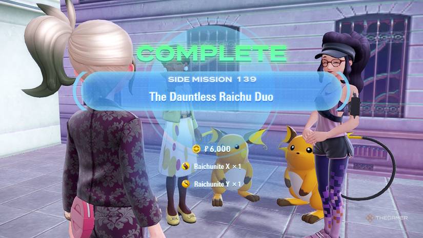 The indomitable Raichu duo completed in Pokémon Legends: ZA.