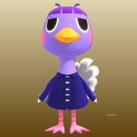 Queenie in Animal Crossing New Horizons