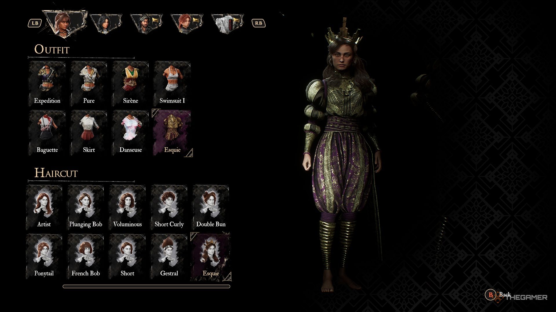 Sciel wearing the Esquie haircut in Clair Obscur Expedition 33.