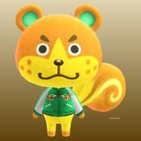 Sheldon in Animal Crossing New Horizons