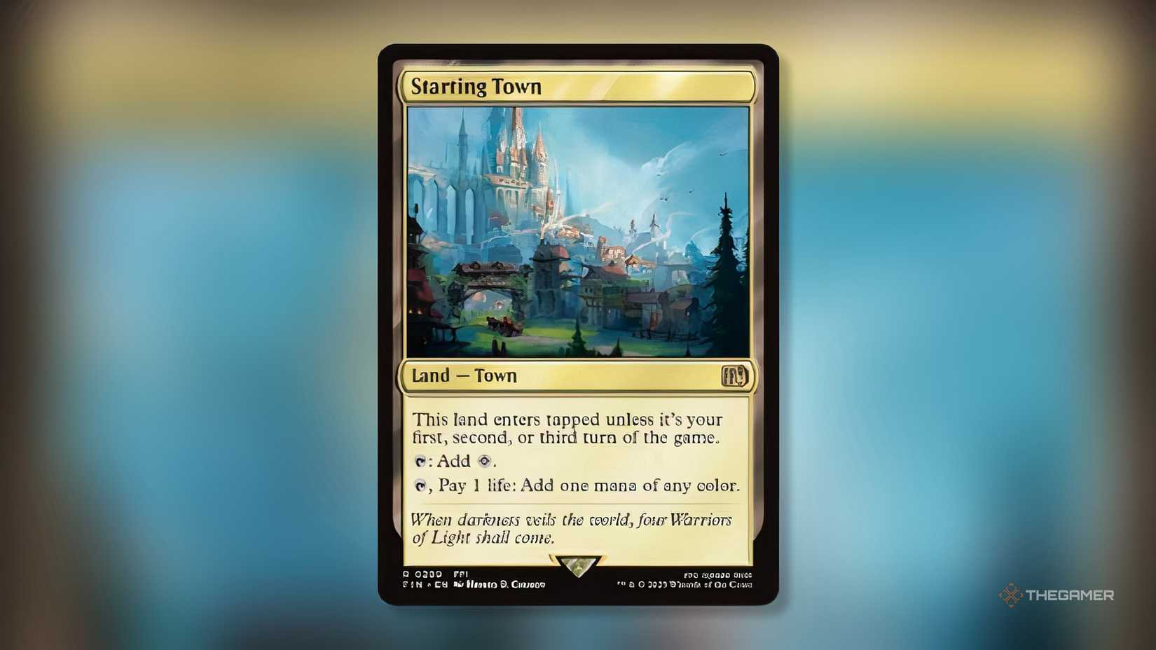 Starting Town, one of the best Magic The Gathering cards of 2025.