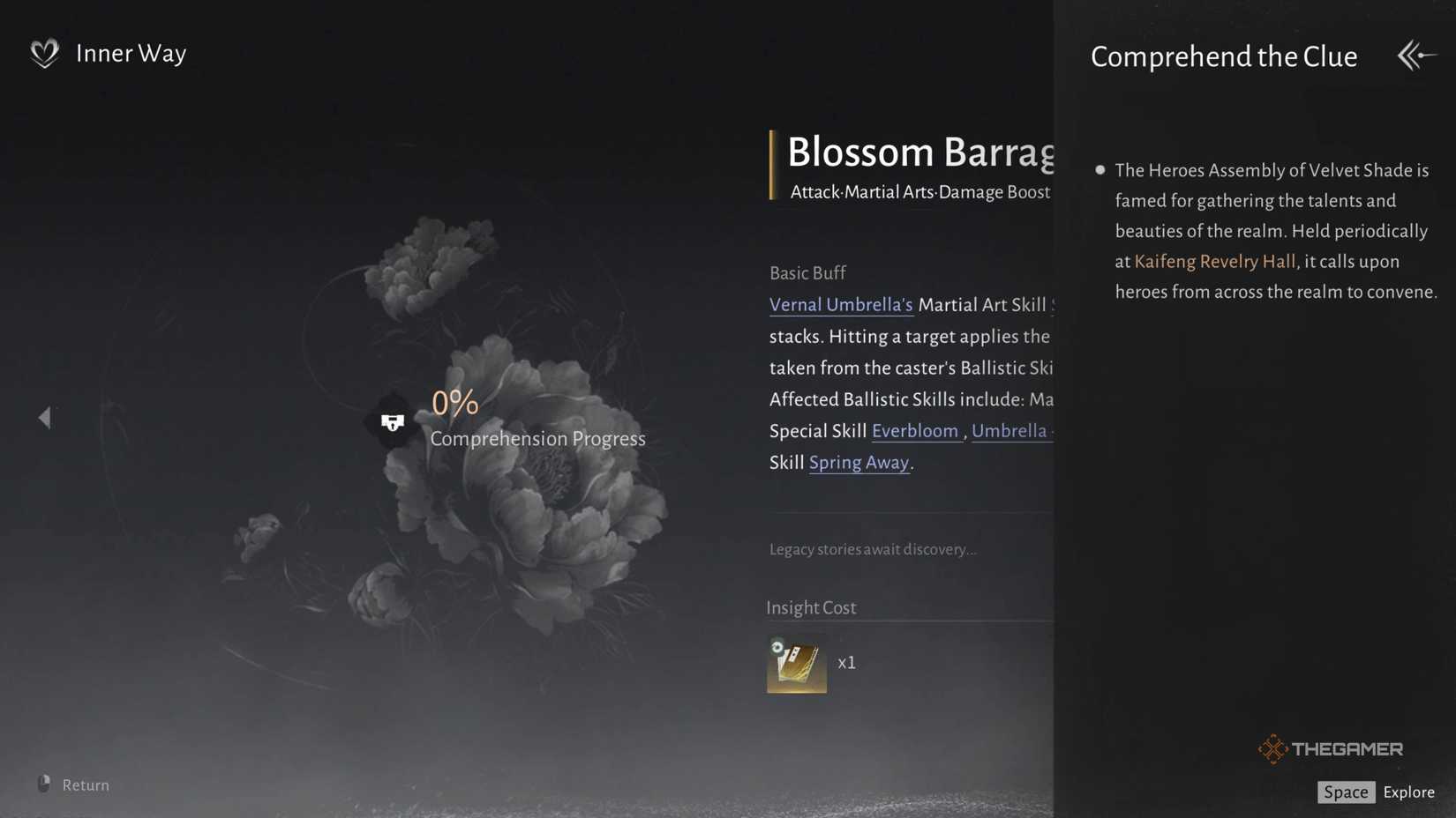 Where the winds meet, it is a clue that opens the inner path.