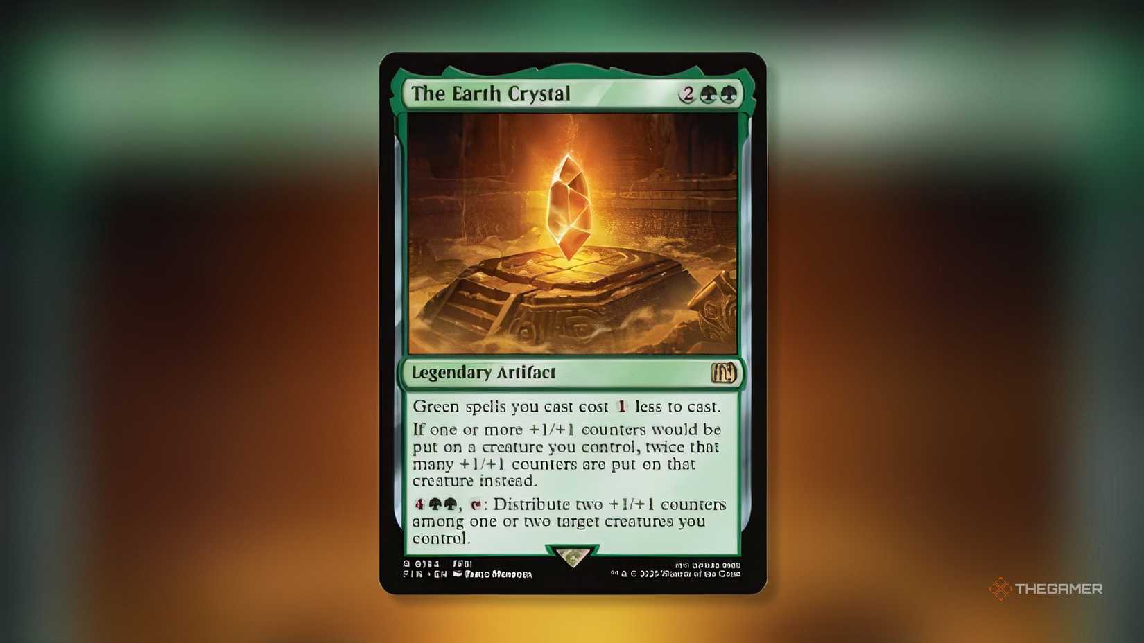 Earth Crystal, one of the best MTG cards of 2025.