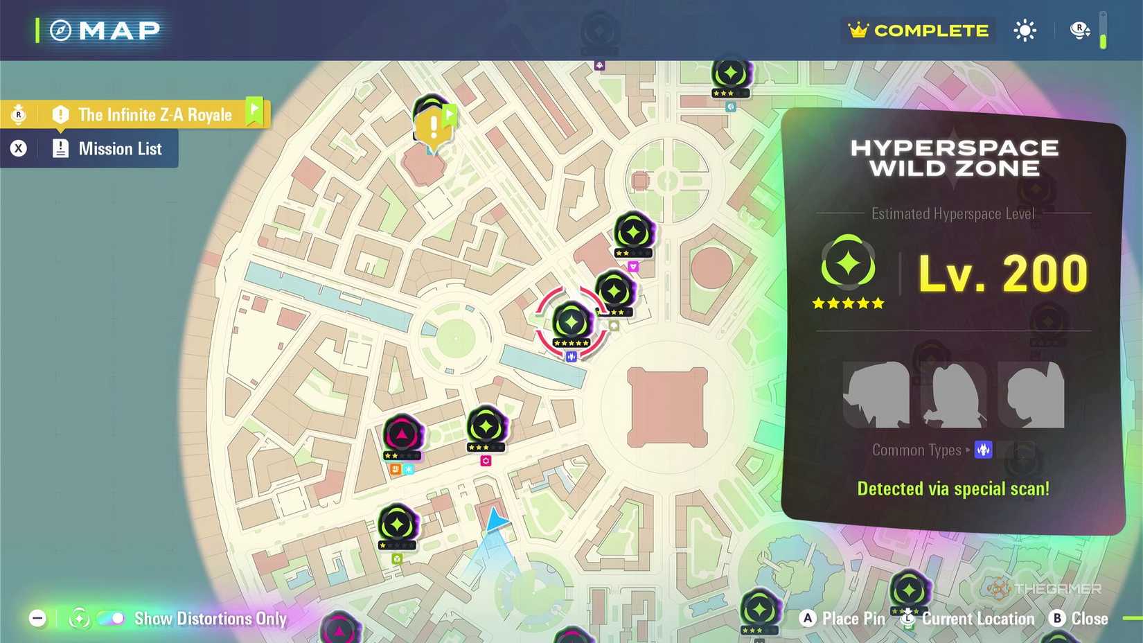 Map locations of Frigibax, Arctibax and Baxcalibur in Pokemon Legends: ZA's Mega Dimension DLC.