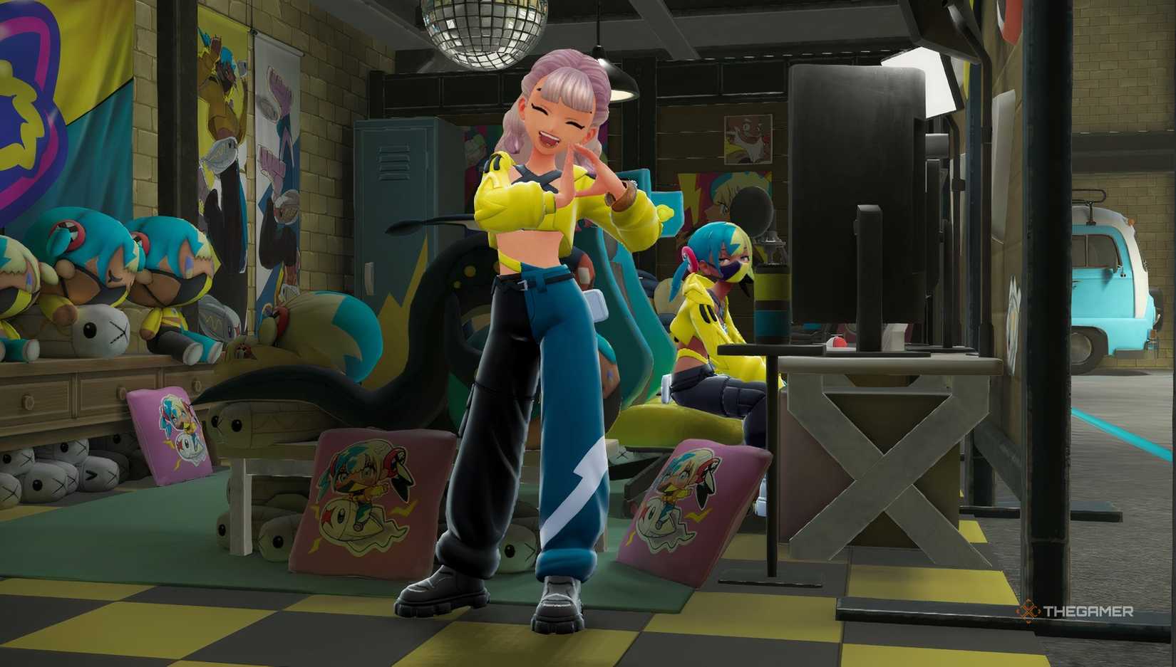 Trainer dressed as Canary in Pokemon Legends_ ZA.