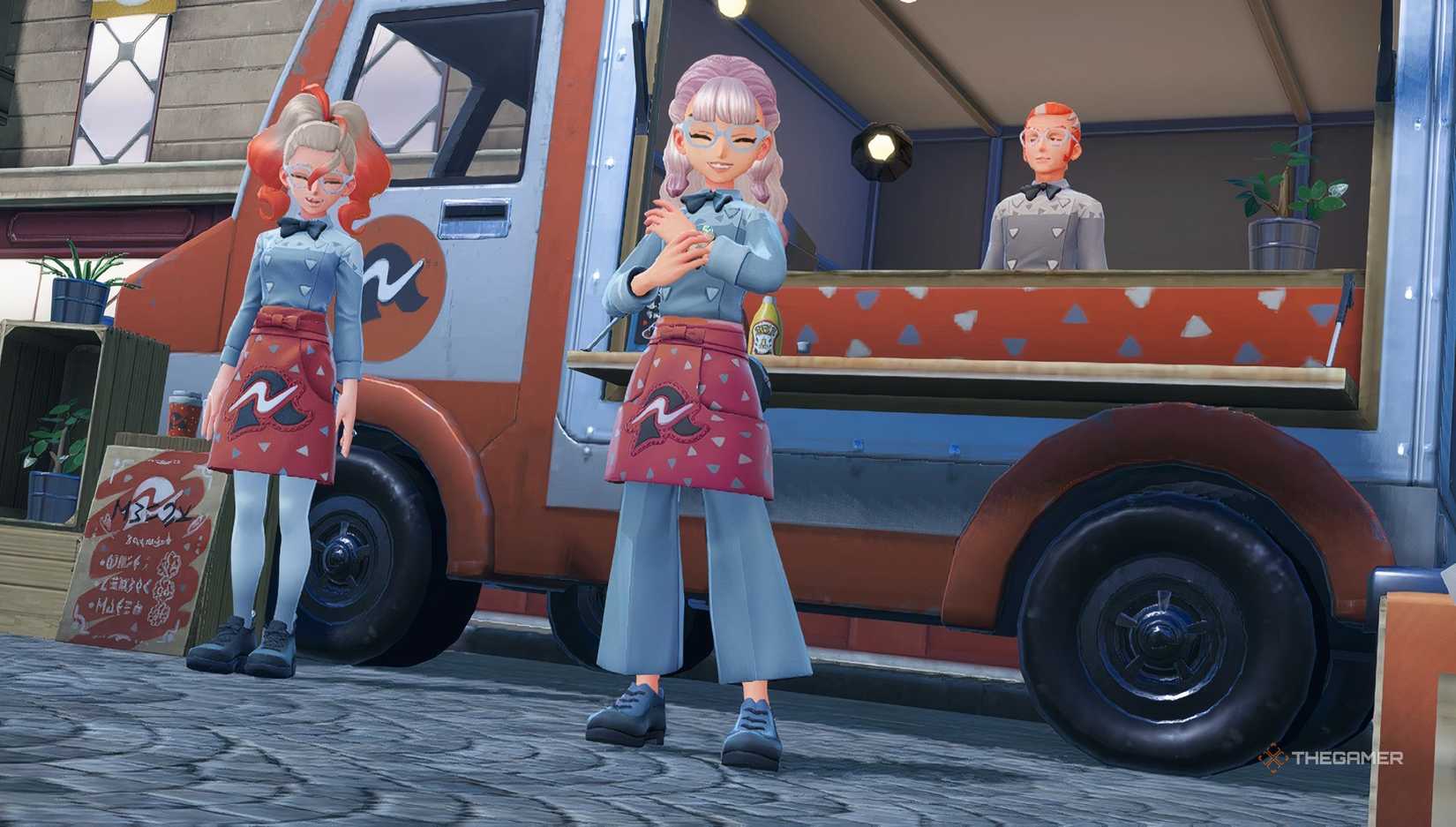 Trainer dressed as Team Flare in Pokemon Legends_ ZA