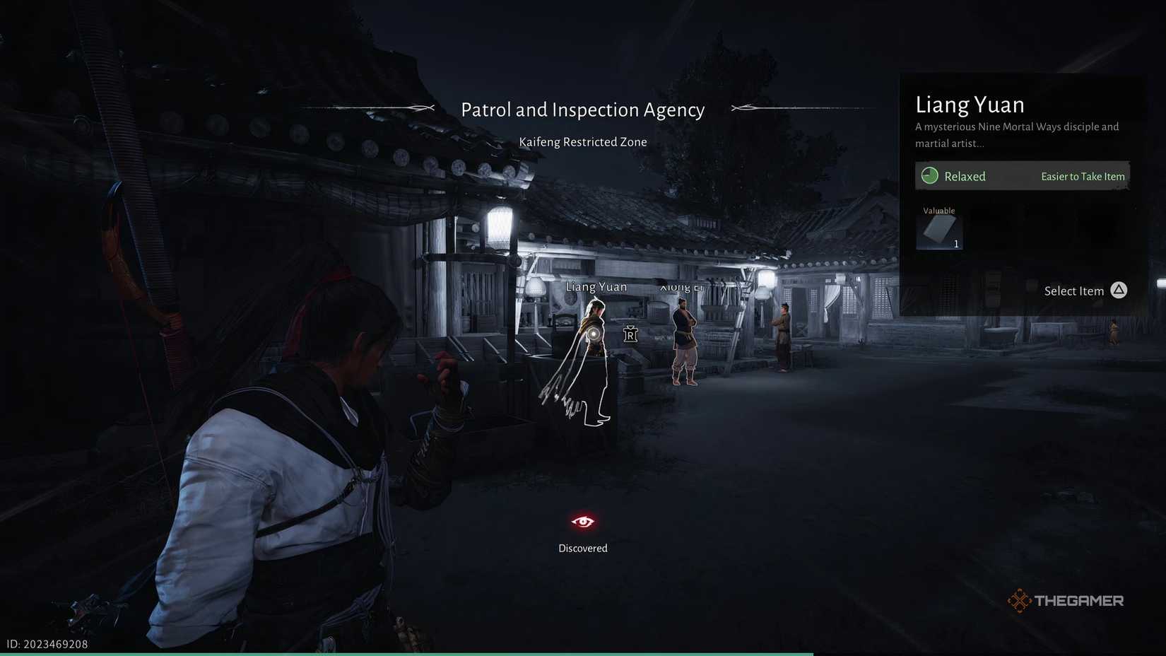 Using Celestial Seize on Liang Yuang during Dragon's Breath in Where Winds Meet.