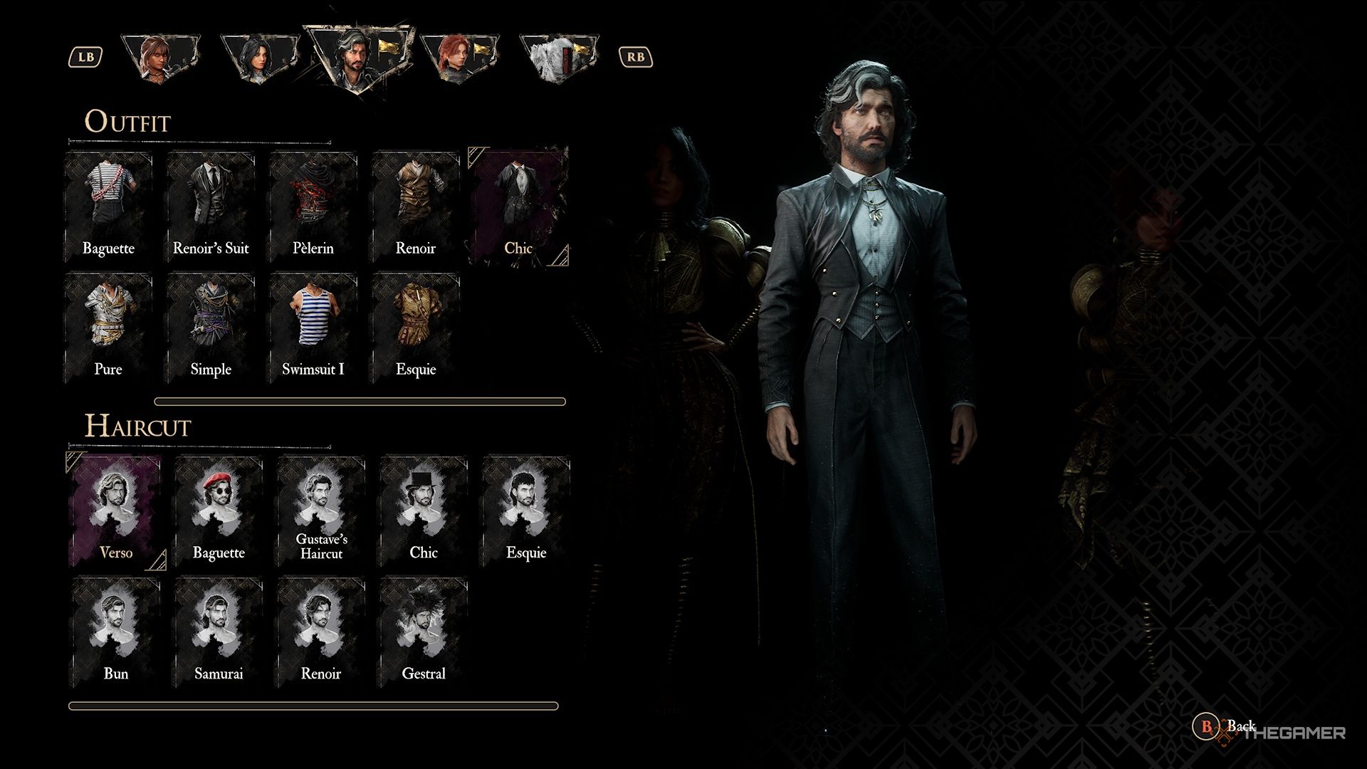 Verso wearing the Chic outfit in Clair Obscur Expedition 33.