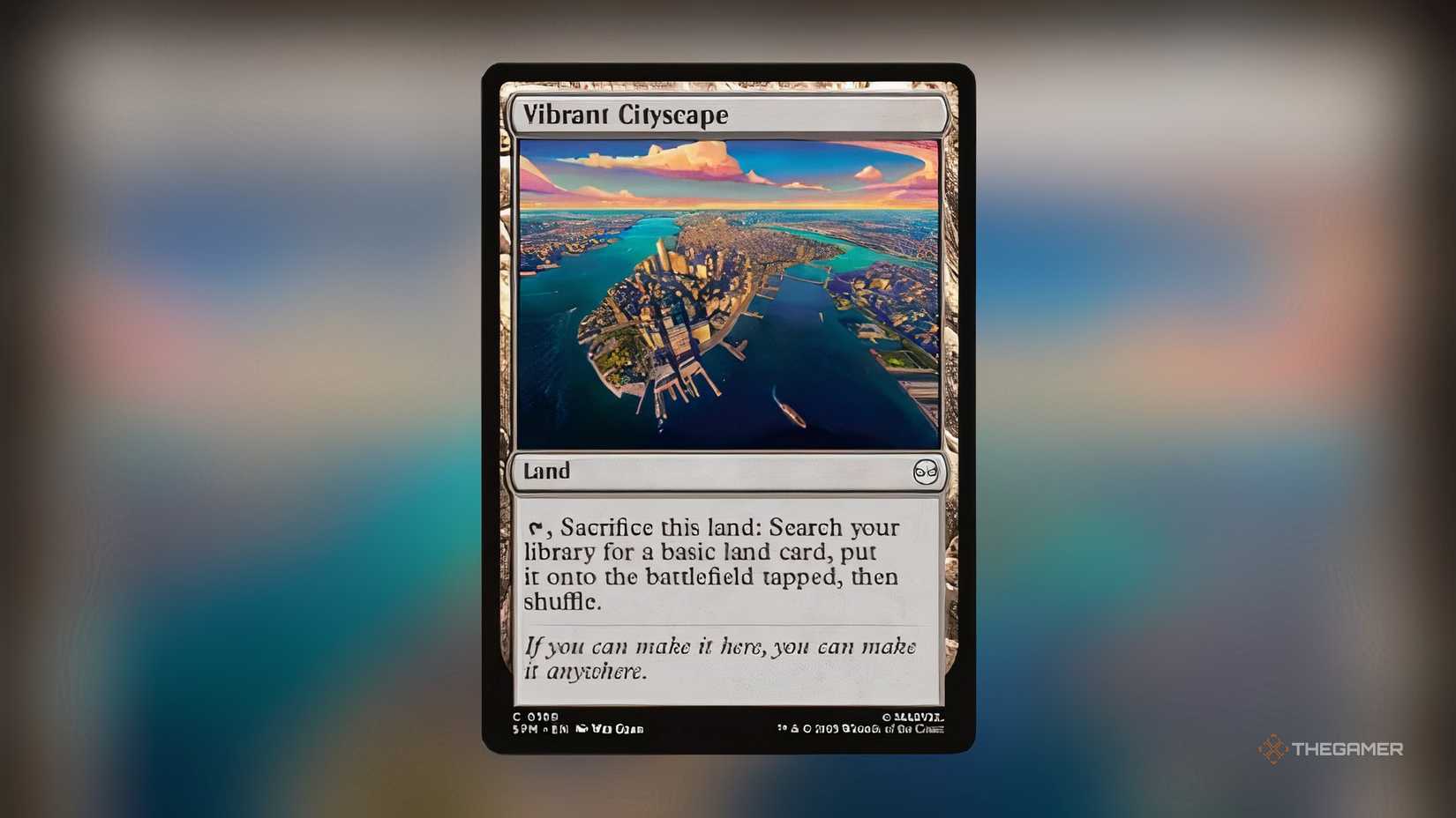 Vibrant Cityscape, one of the best MTG cards of 2025.