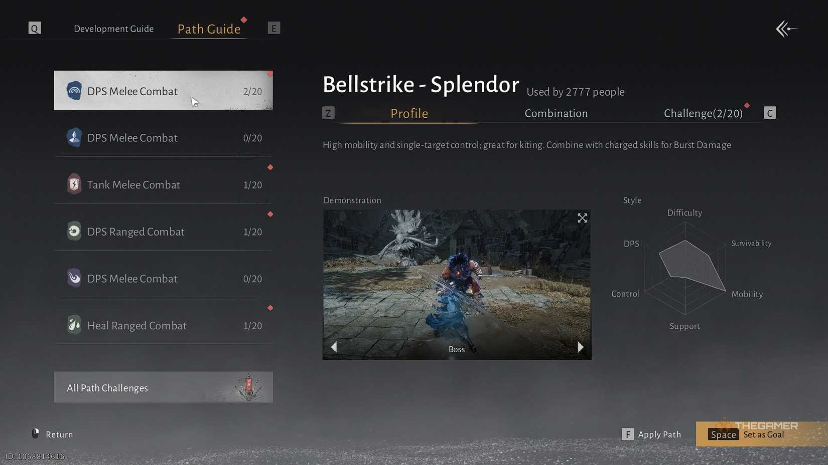 Splendor Gear Pattern Map Which Build Path Should You Choose In Where Winds Meet?