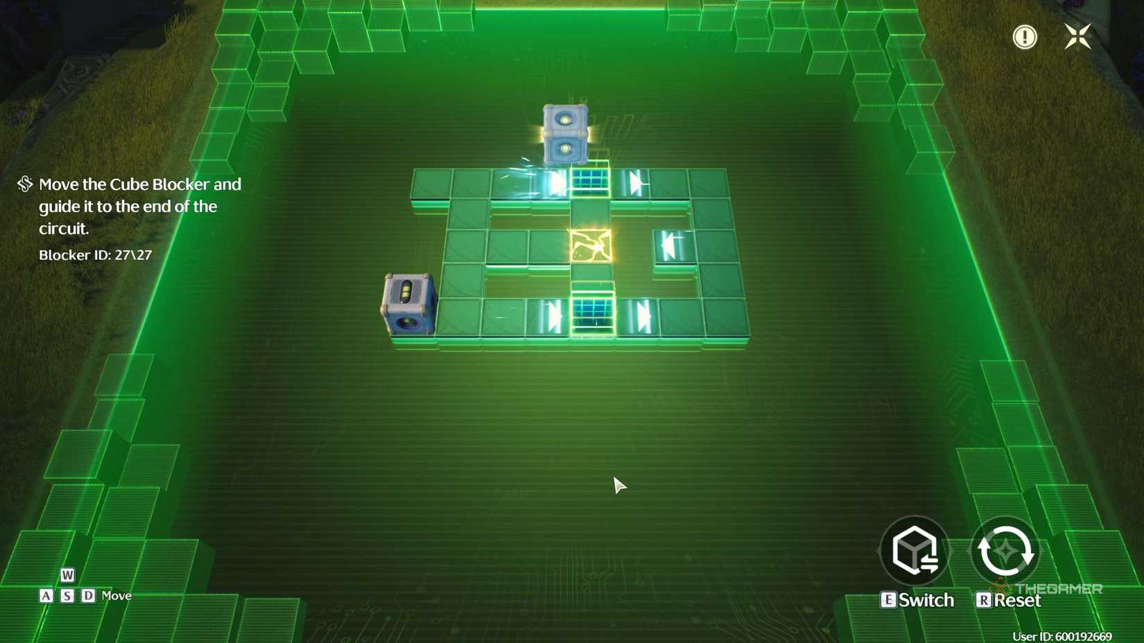 Wuthering Waves solving the last smartprint cube reboot puzzle.