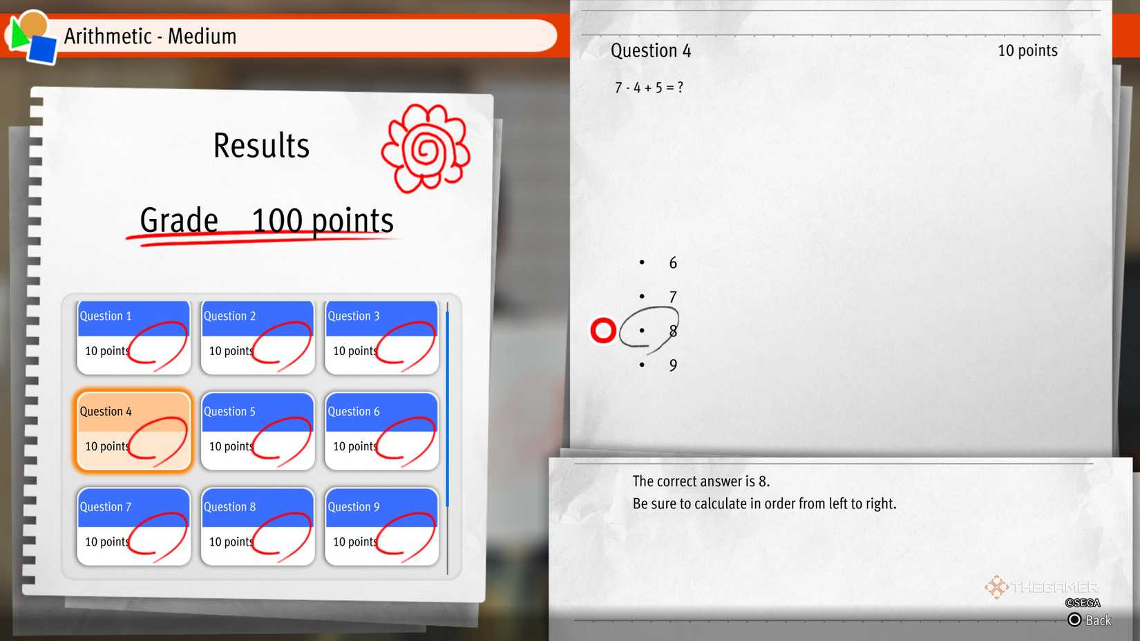 Every Correct Homework Answer In Yakuza Kiwami 3
