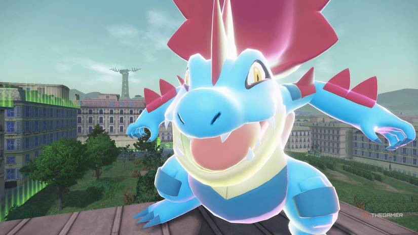 Mega Feraligatr in Pokemon Legends: ZA.