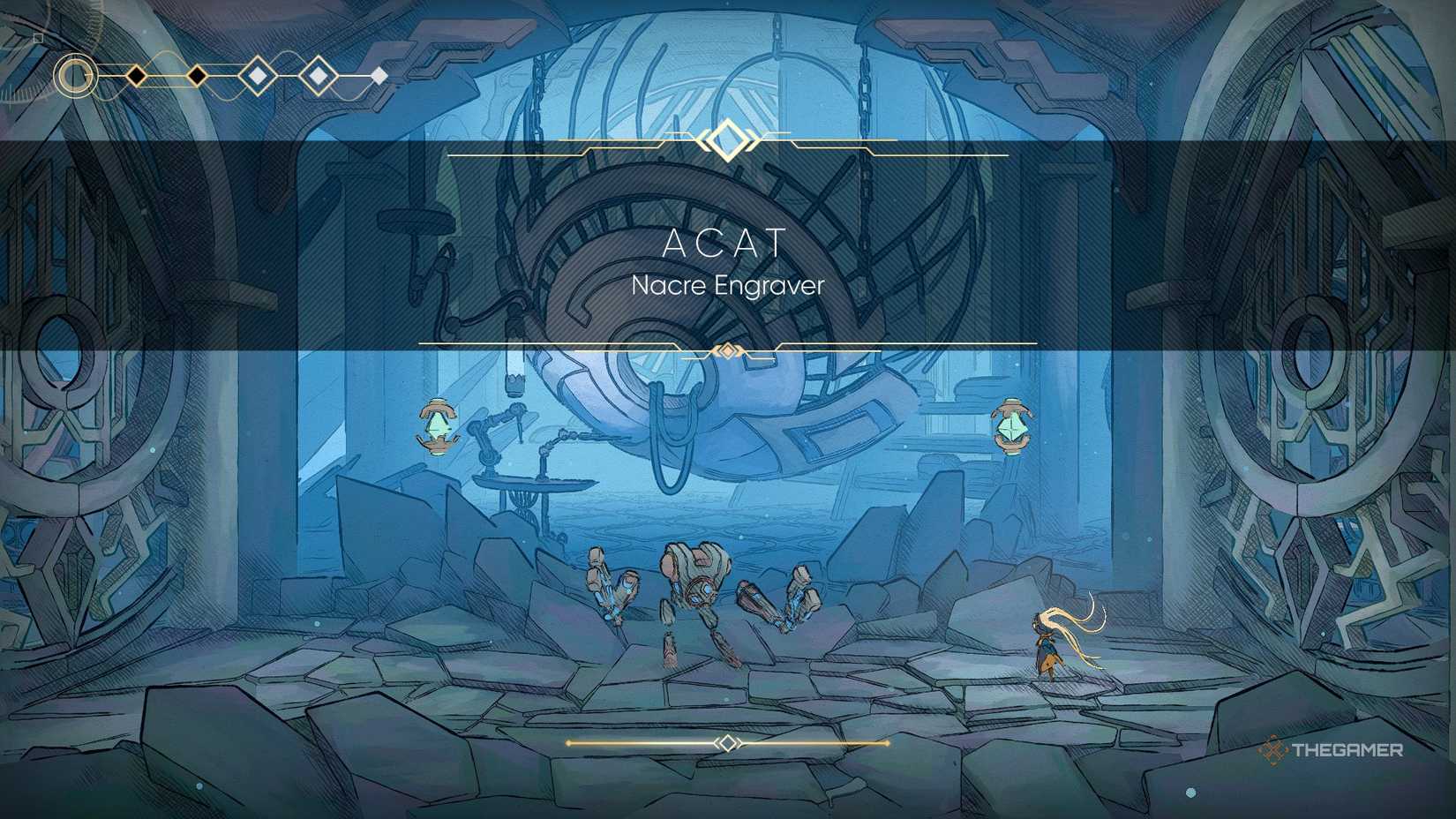 You will meet the Acat boss in MIO.