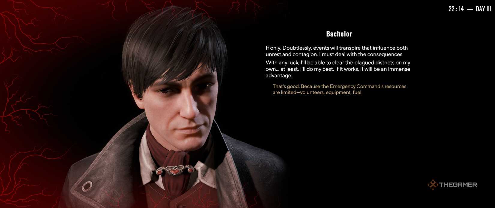 A near-death conversation with Daniel in Pathologic 3.