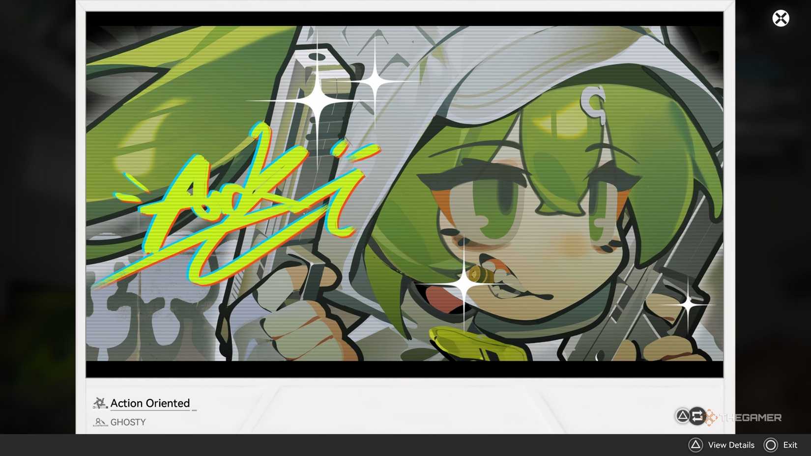 Action oriented fluorite art in Arknights Endfield.