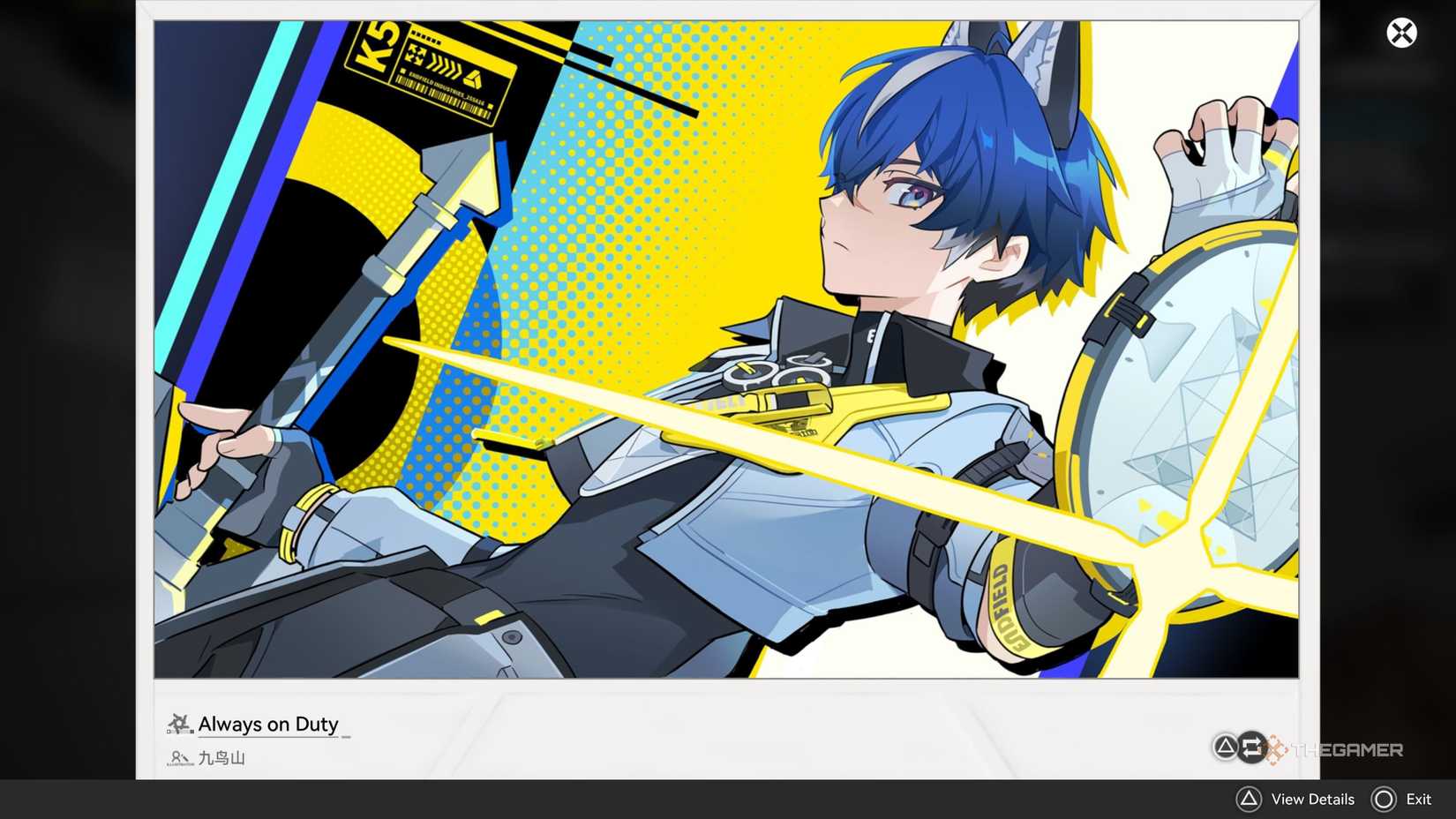 Always On Duty Catcher art in Arknights Endfield.