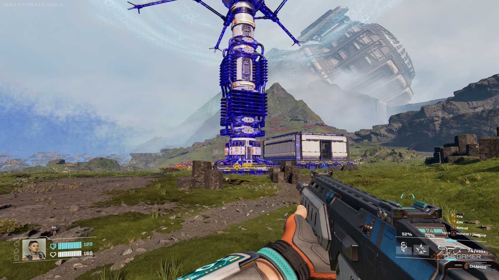 StarRupture's infected building.