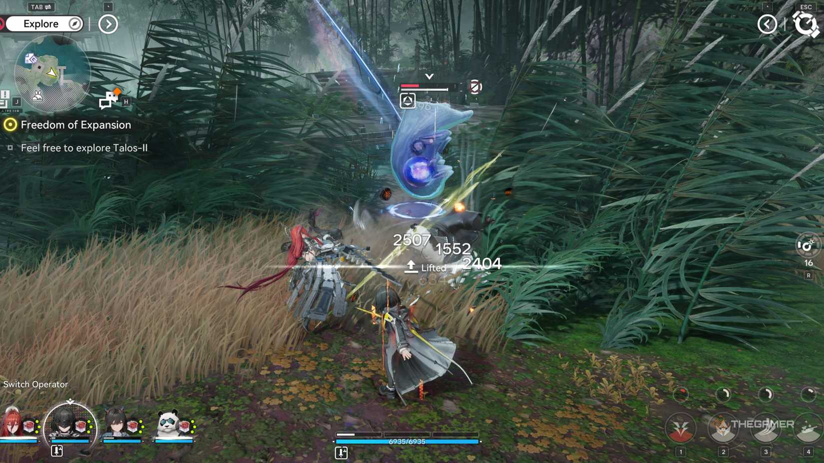 Arknight's Endfield applies the canceled effect to the enemies.