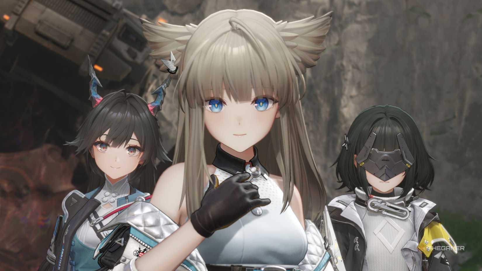 Arknights Endfield Endministrator, Chen Qianyu, and Perlica in one picture.