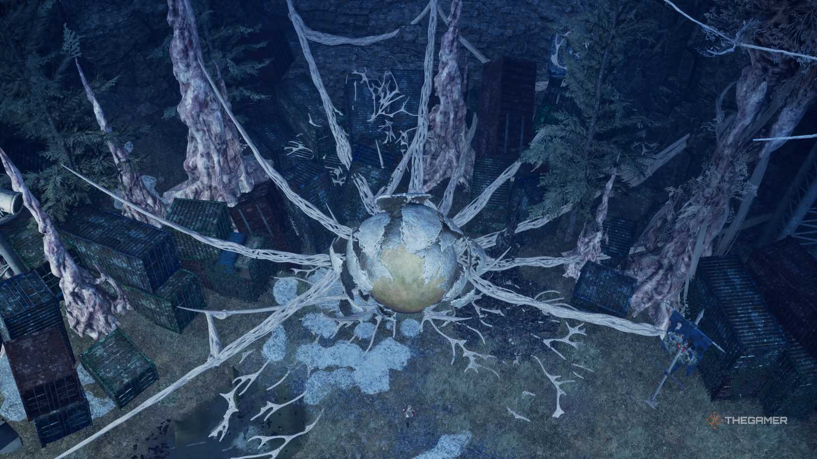 Lyle's cocoon in Code Vein 2.
