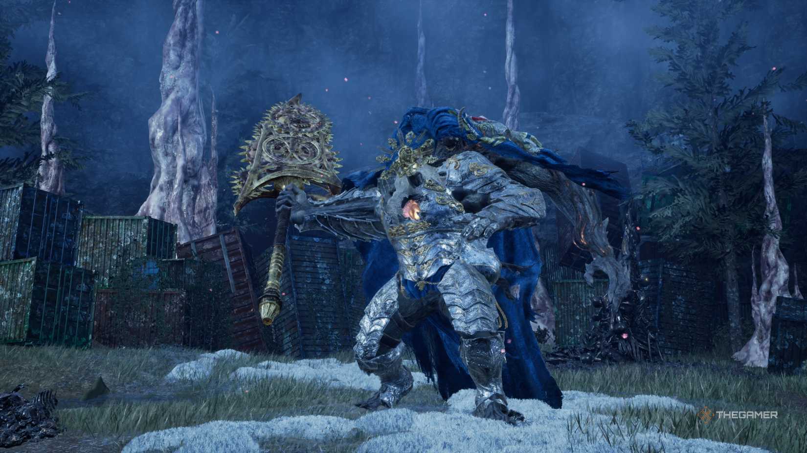 The hero Lyle holds his massive sword in Code Vein 2.