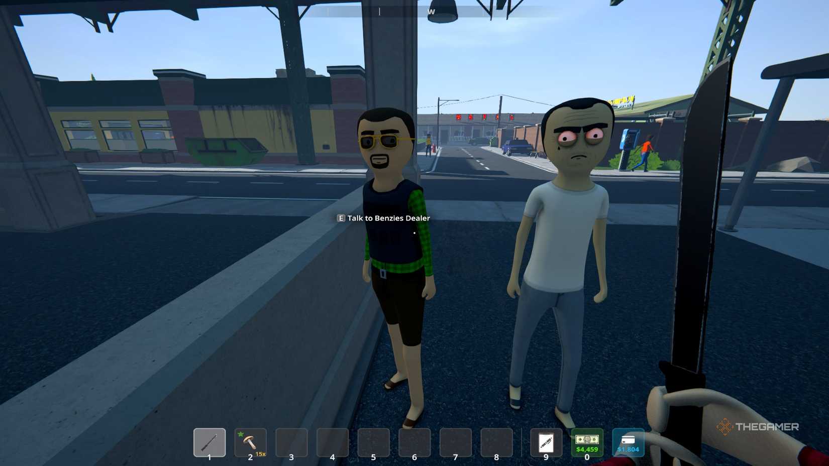 Confronting a rival retailer in Schedule 1.