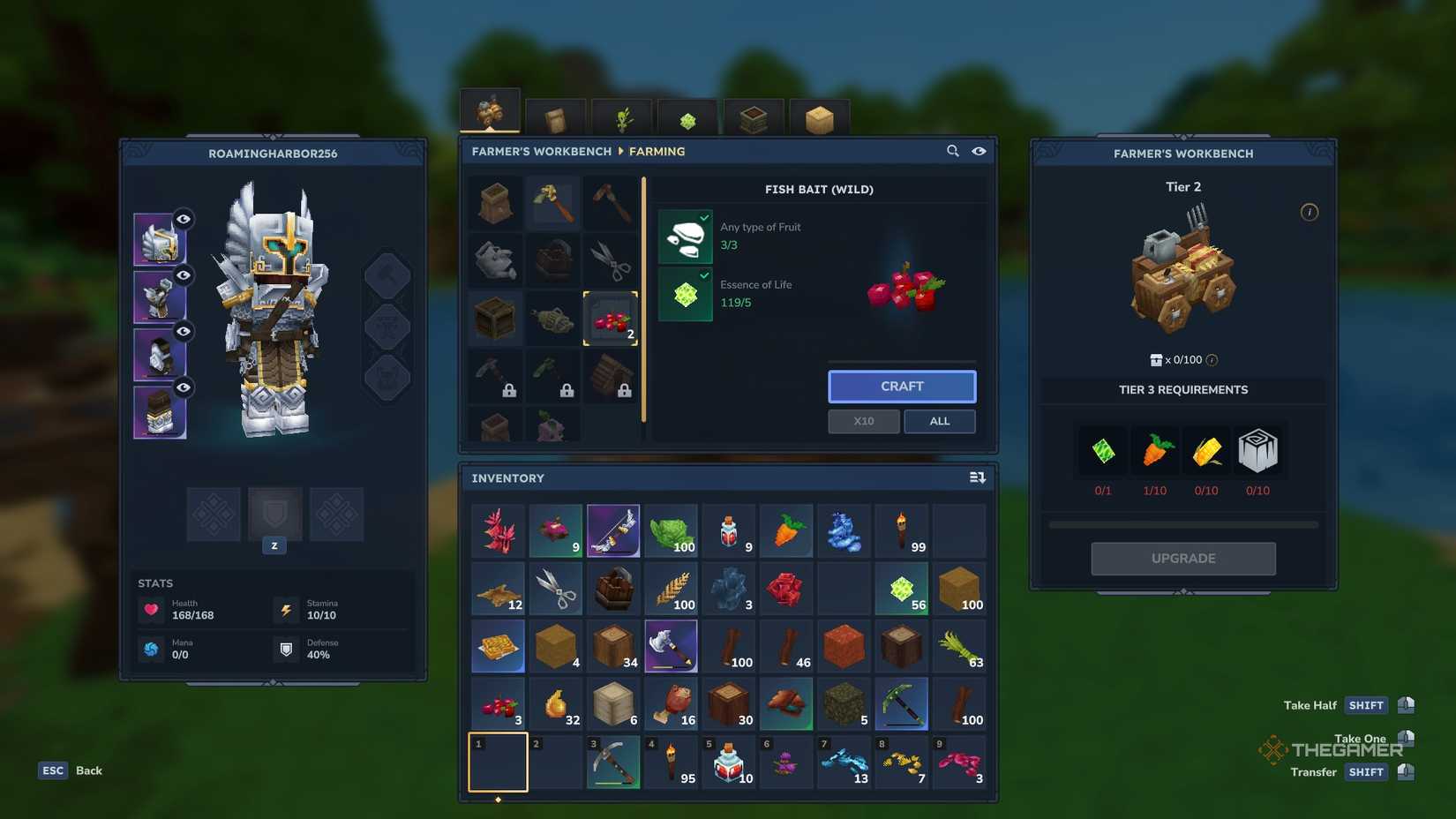 Create a fish bait in Hytale.