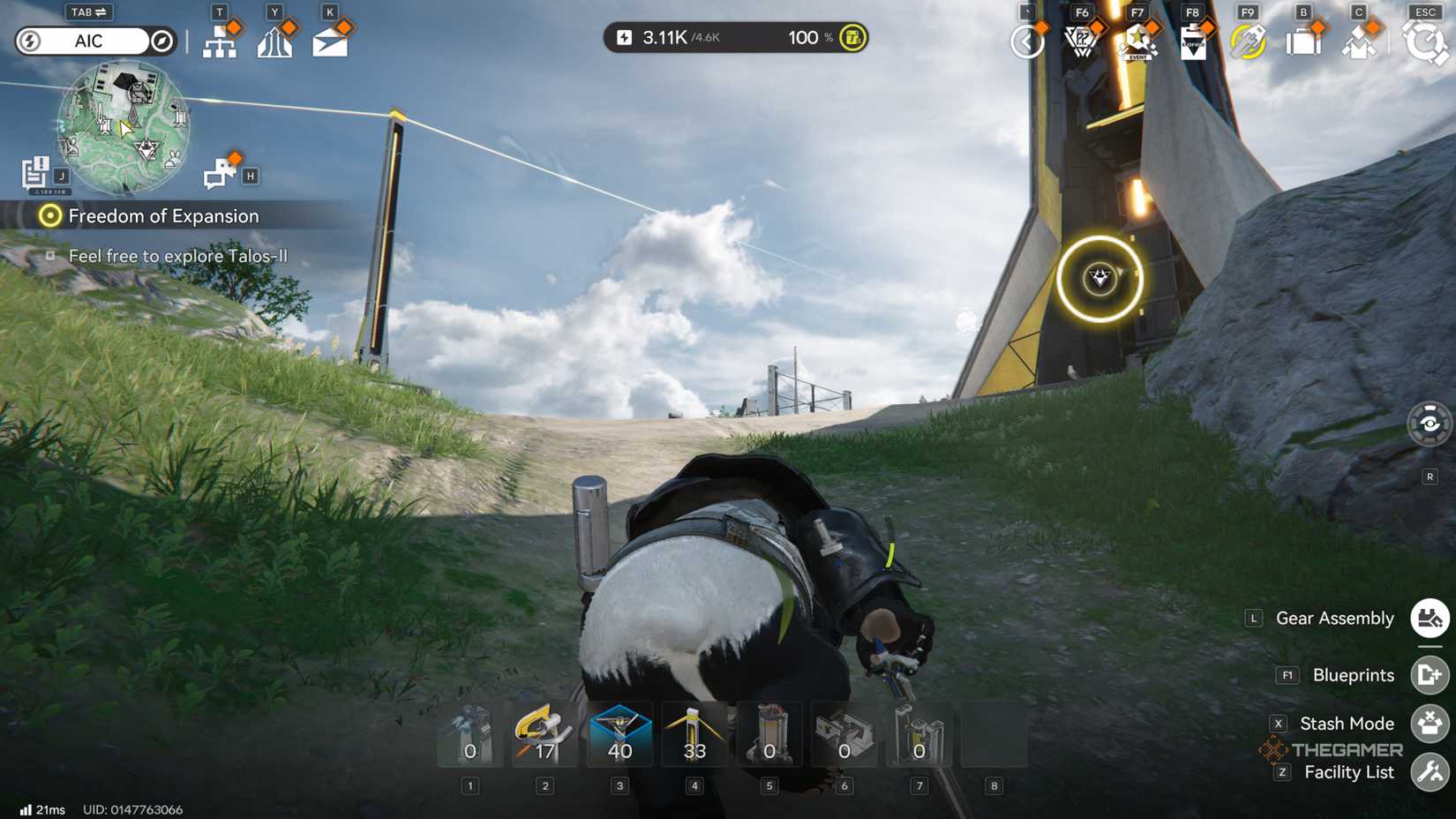 Da Pan Arknights_ in action at Endfield.