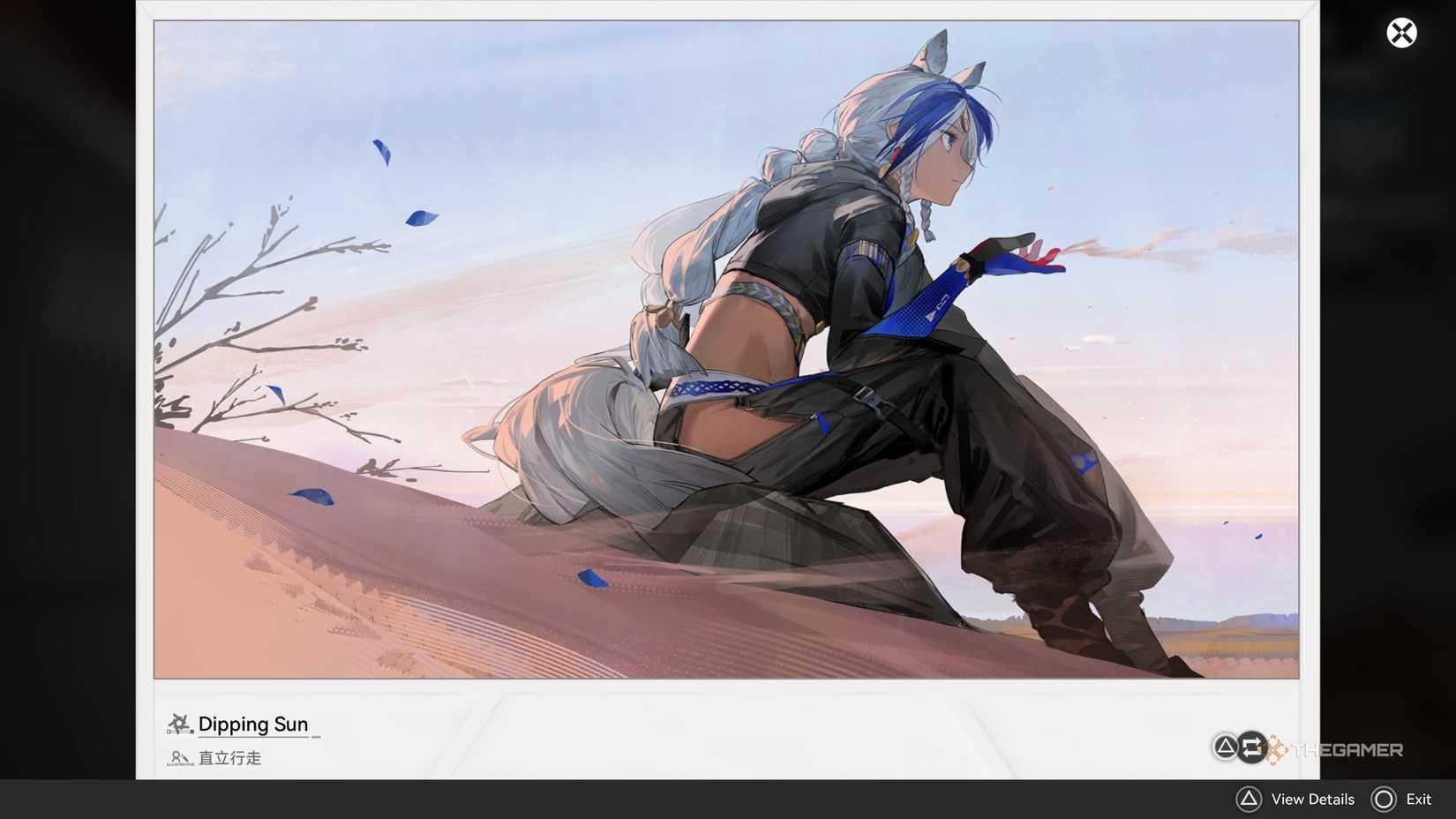 Arclight's Dipping Sun art from Arknights Endfield