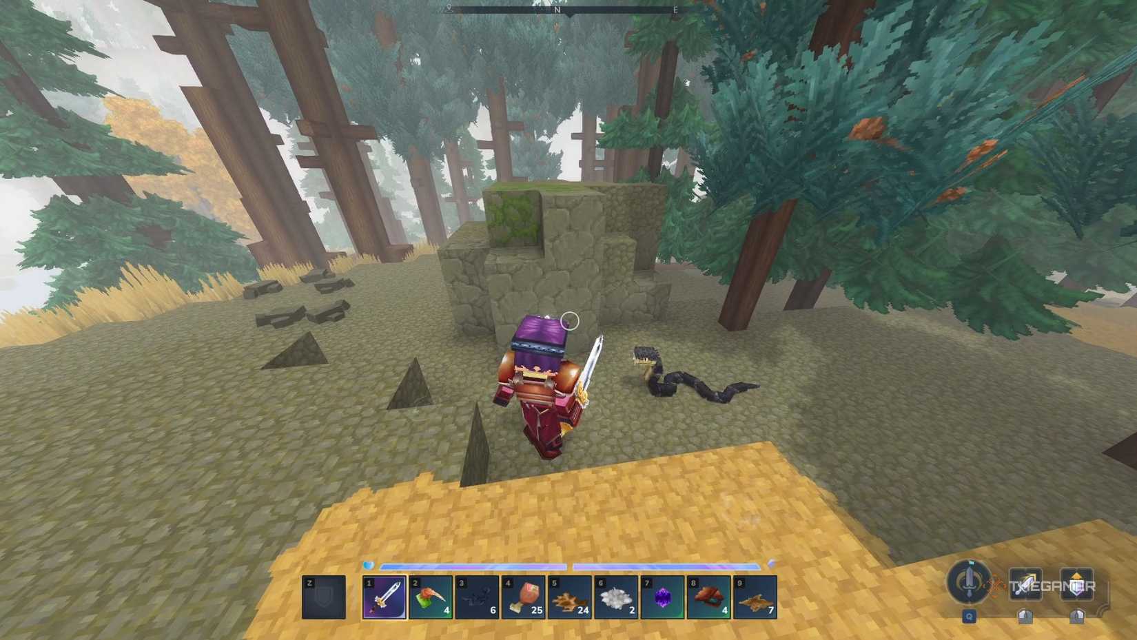 Rattlesnake quest in Hytale.