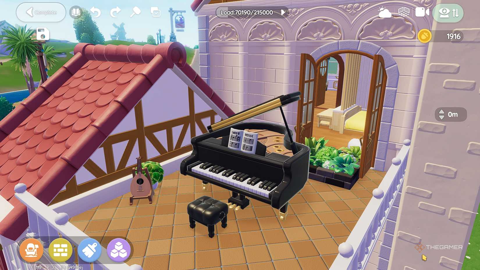 Concert setup at Hartopia balcony.