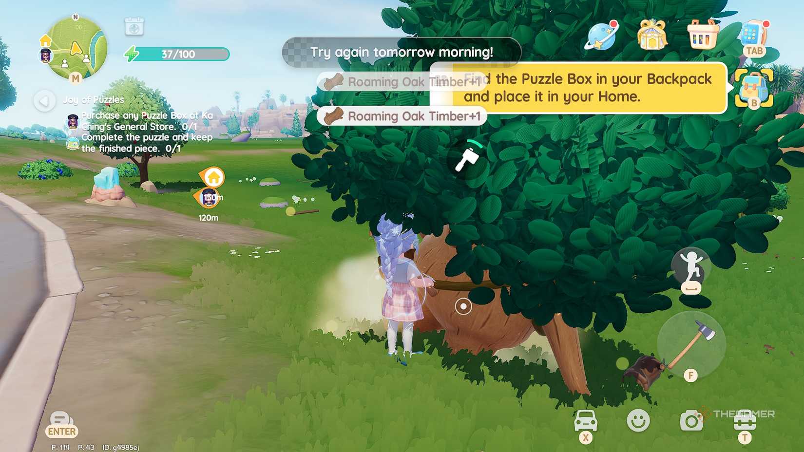 Heartopia: Where To Find Roaming Oak Timber